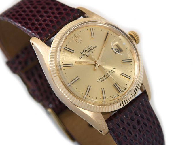 Rolex Oyster Perpetual Date Model Ref. 1503 18ct 1972 (2)