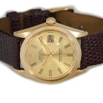 Rolex Oyster Perpetual Date Model Ref. 1503 18ct 1972 mobile navigation (7)