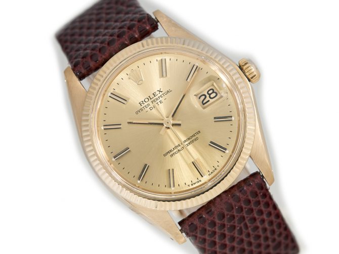 Rolex Oyster Perpetual Date Model Ref. 1503 18ct 1972 (10)