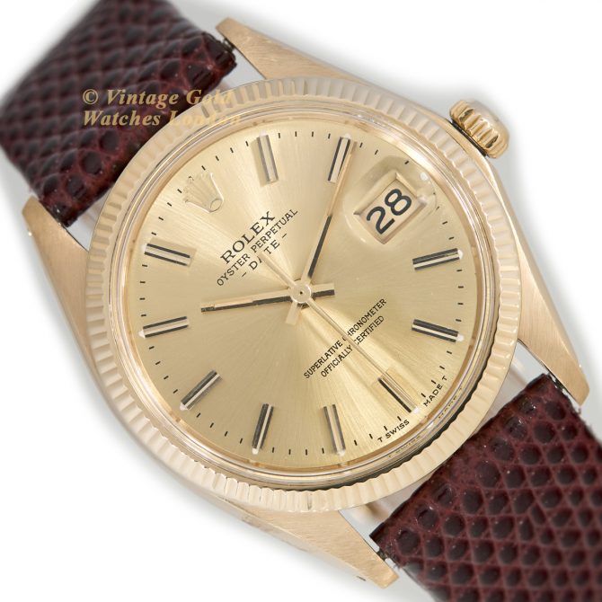 Rolex Oyster Perpetual Date Model Ref. 1503 18ct 1972 (44)