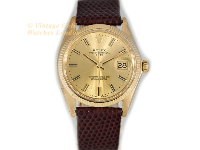 Rolex Oyster Perpetual Date Model Ref. 1503 18ct 1972 (22)