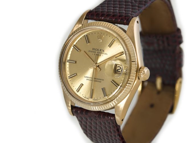 Rolex Oyster Perpetual Date Model Ref. 1503 18ct 1972 (12)