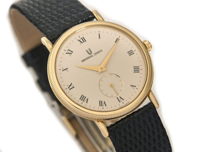 Universal Geneve Cal.7001 18ct c1980 (12)