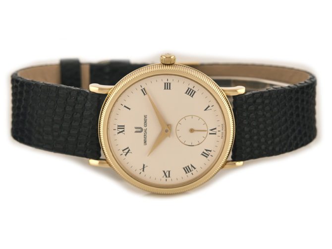 Universal Geneve Cal.7001 18ct c1980 (5)