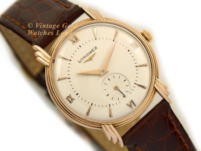 Longines Cal.23M 14ct Pink Gold 1946 (18)