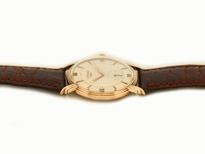 Longines Cal.23M 14ct Pink Gold 1946 (14)
