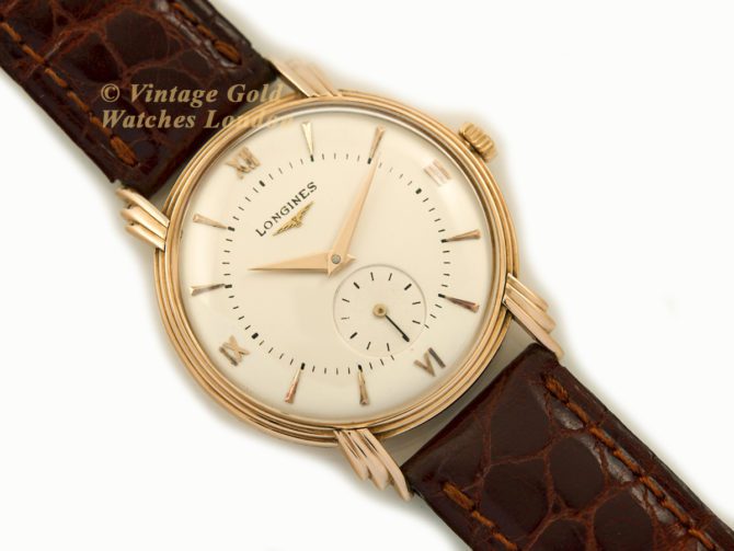Longines Cal.23M 14ct Pink Gold 1946 (30)