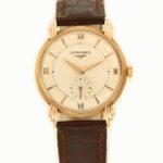 Longines Cal.23M 14ct Pink Gold 1946 mobile navigation (7)