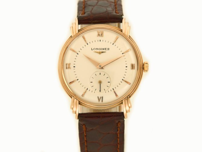 Longines Cal.23M 14ct Pink Gold 1946 (7)