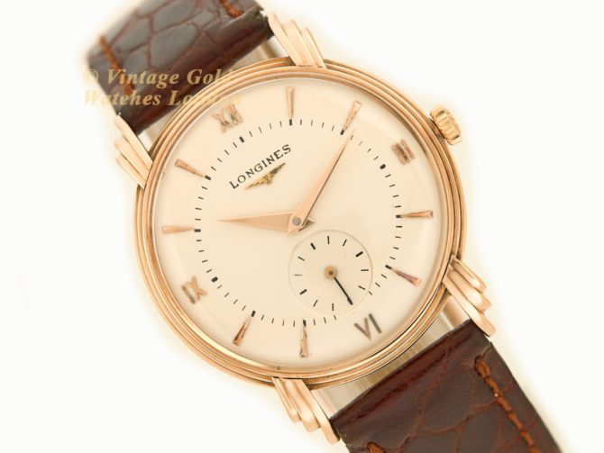 Longines Cal.23M 14ct Pink Gold 1946 (16)