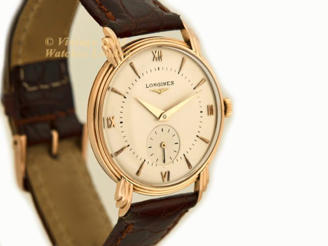 Longines Cal.23M 14ct Pink Gold 1946 (20)