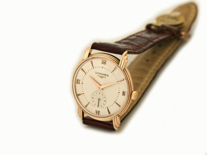 Longines Cal.23M 14ct Pink Gold 1946 (12)