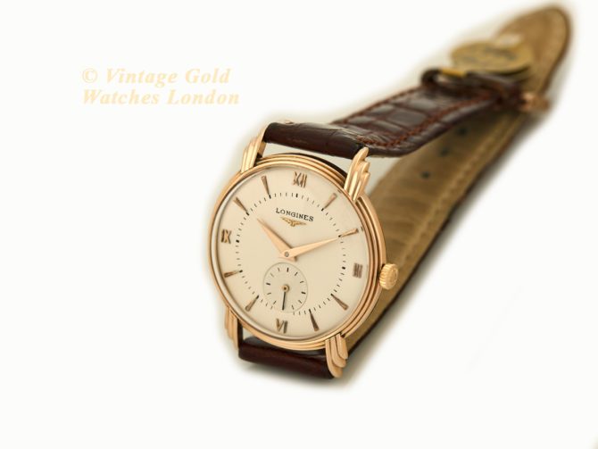 Longines Cal.23M 14ct Pink Gold 1946 (26)