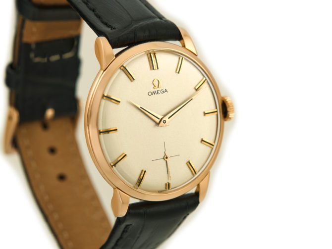 Omega Cal.267 18ct Pink Gold 1958 (14)