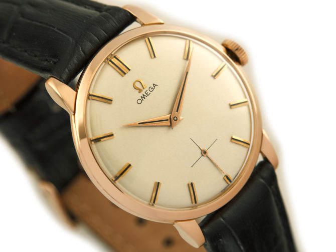 Omega Cal.267 18ct Pink Gold 1958 (3)