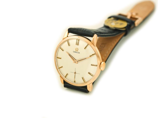 Omega Cal.267 18ct Pink Gold 1958 (5)