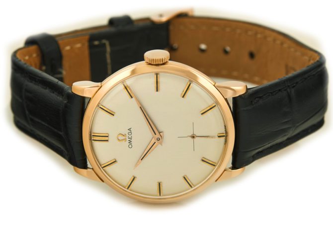 Omega Cal.267 18ct Pink Gold 1958 (8)