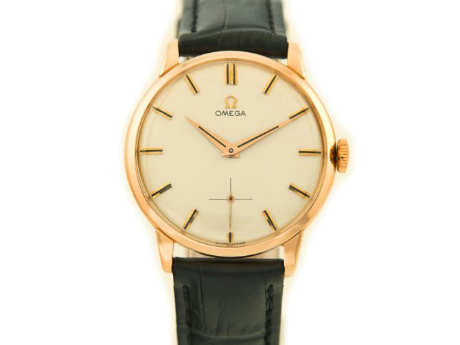 Omega Cal.267 18ct Pink Gold 1958 (10)