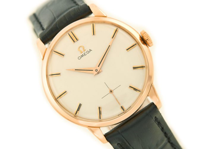 Omega Cal.267 18ct Pink Gold 1958 (11)