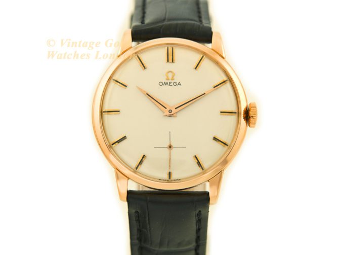 Omega Cal.267 18ct Pink Gold 1958 (22)