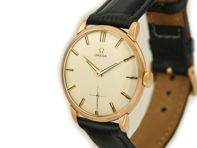 Omega Cal.267 18ct Pink Gold 1958 (13)