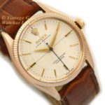 Rolex Oyster Perpetual Cal.1030 18ct Pink Gold 1955 mobile navigation (18)