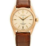 Rolex Oyster Perpetual Cal.1030 18ct Pink Gold 1955 mobile navigation (9)