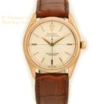 Rolex Oyster Perpetual Cal.1030 18ct Pink Gold 1955 mobile navigation (22)
