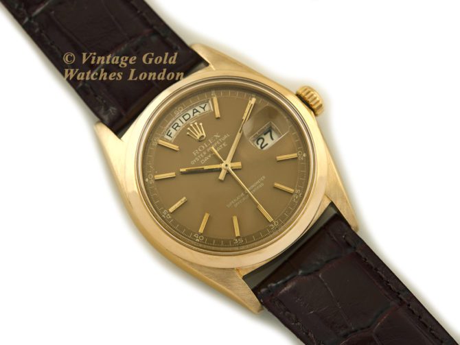 Rolex Day-Date Ref 1803 18ct 1966 Chocolate Dial (30)
