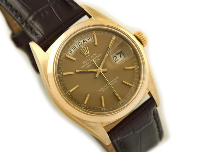Rolex Day-Date Ref 1803 18ct 1966 Chocolate Dial (2)