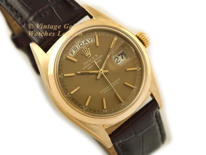 Rolex Day-Date Ref 1803 18ct 1966 Chocolate Dial (18)