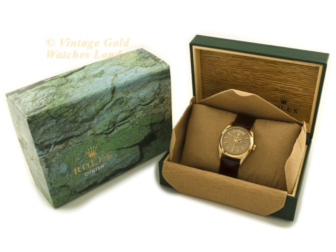 Rolex Day-Date Ref 1803 18ct 1966 Chocolate Dial (40)