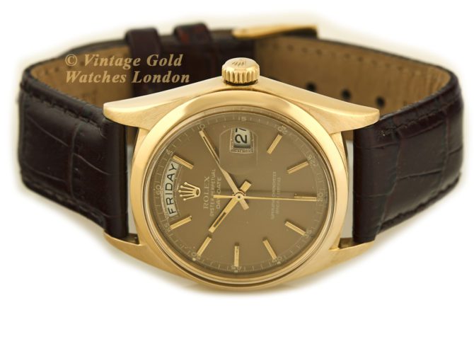 Rolex Day-Date Ref 1803 18ct 1966 Chocolate Dial (28)