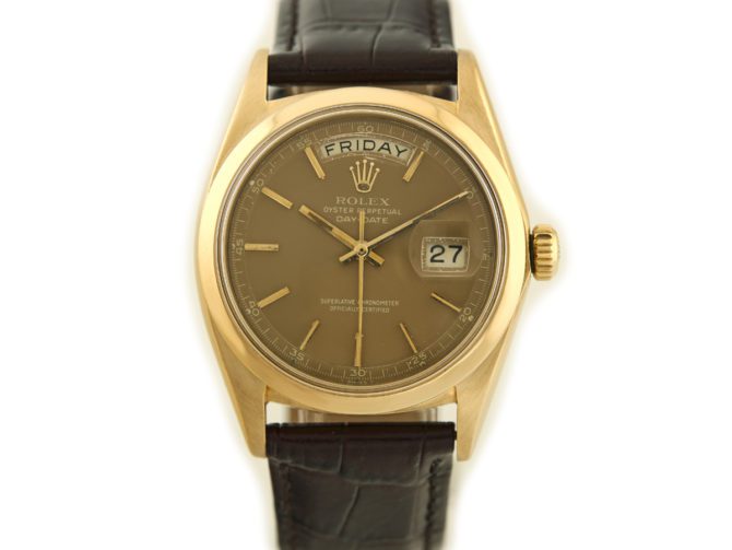 Rolex Day-Date Ref 1803 18ct 1966 Chocolate Dial (9)