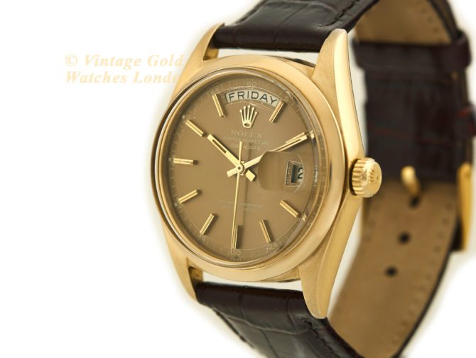 Rolex Day-Date Ref 1803 18ct 1966 Chocolate Dial (24)