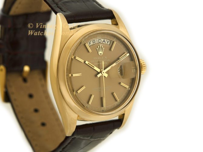 Rolex Day-Date Ref 1803 18ct 1966 Chocolate Dial (20)