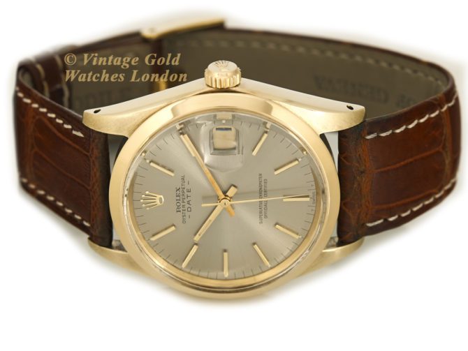 Rolex Oyster Perpetual Date Cal.1560 14ct 1960 (28)