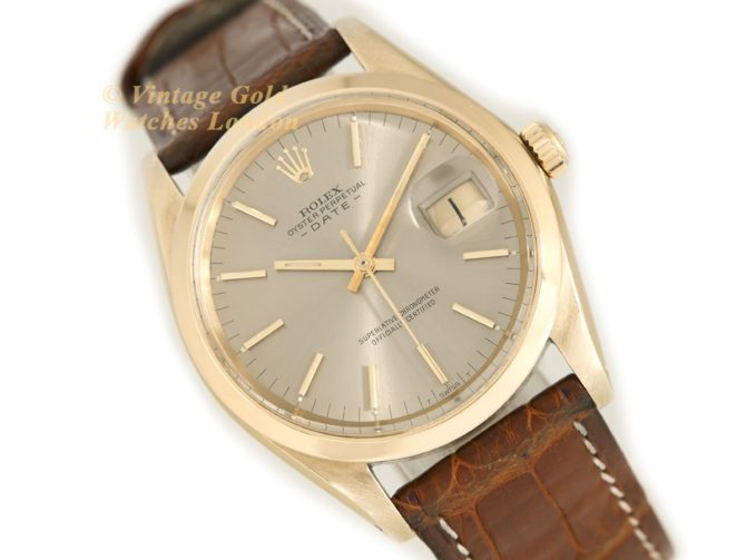 Rolex Oyster Perpetual Date Cal.1560 14ct 1960 (16)