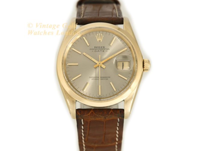 Rolex Oyster Perpetual Date Cal.1560 14ct 1960 (22)