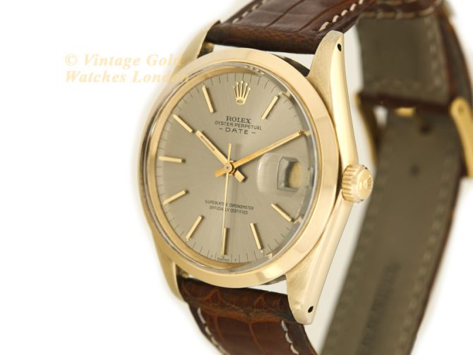 Rolex Oyster Perpetual Date Cal.1560 14ct 1960 (24)