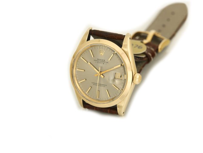 Rolex Oyster Perpetual Date Cal.1560 14ct 1960 (9)