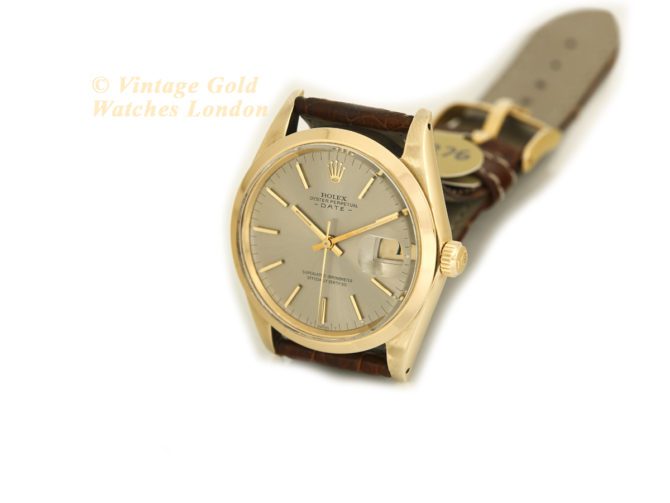 Rolex Oyster Perpetual Date Cal.1560 14ct 1960 (26)