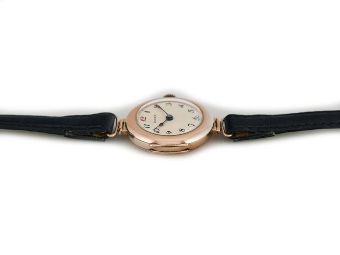 Ladies Rolex 9ct Pink Gold 1915 (4)