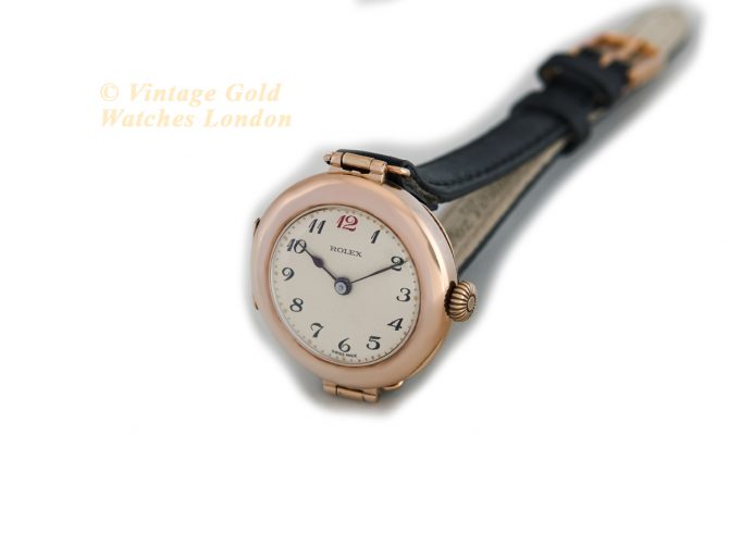 Ladies Rolex 9ct Pink Gold 1915 (26)