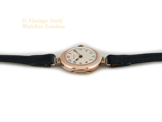 Ladies Rolex 9ct Pink Gold 1915 (34)