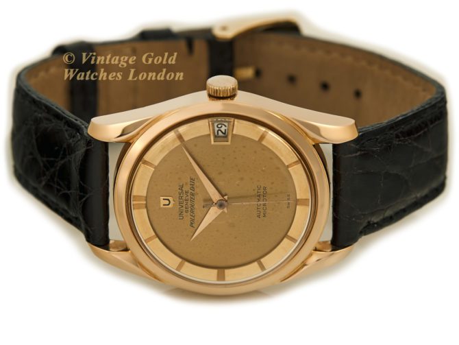 Universal Geneve Cal.215-1 18ct Pink Gold 1961 (28)