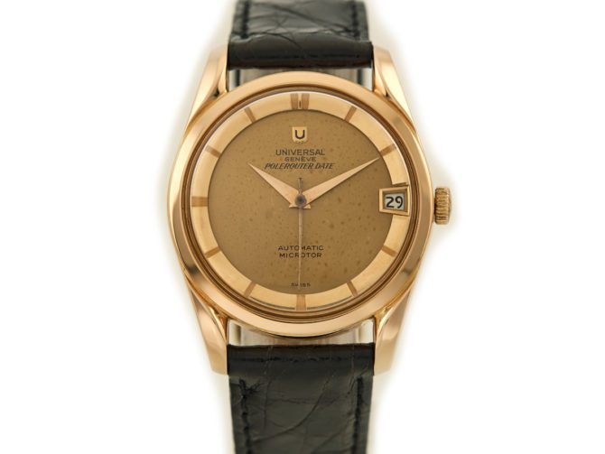 Universal Geneve Cal.215-1 18ct Pink Gold 1961 (9)