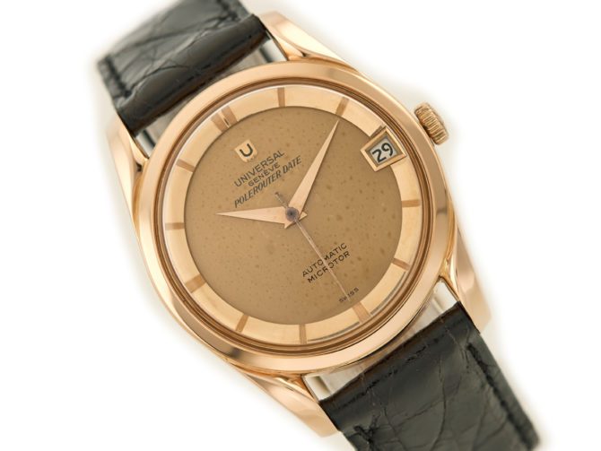 Universal Geneve Cal.215-1 18ct Pink Gold 1961 (10)