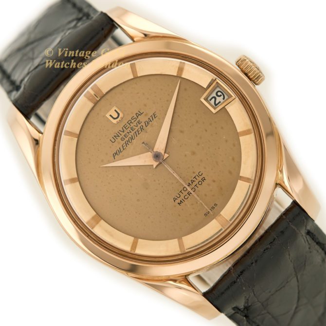Universal Geneve Cal.215-1 18ct Pink Gold 1961 (44)