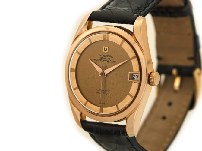 Universal Geneve Cal.215-1 18ct Pink Gold 1961 (12)